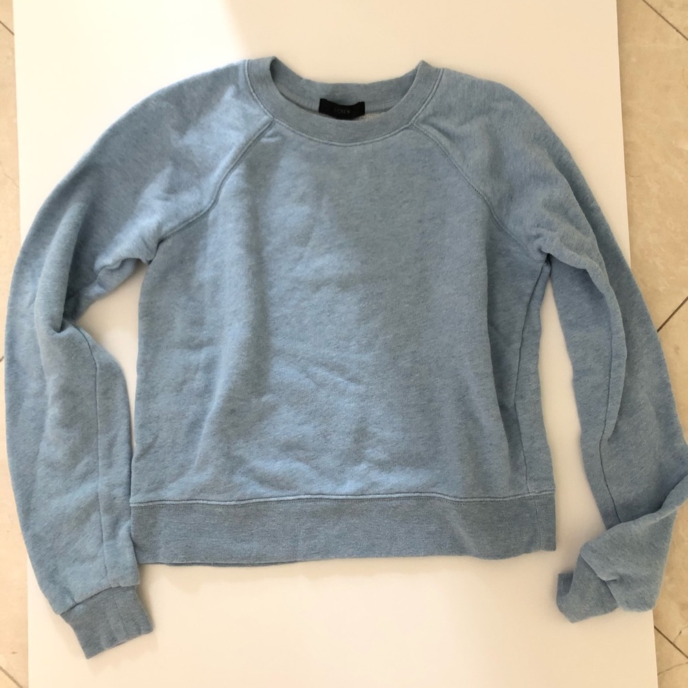 J Crew Cropped Sweatshirt